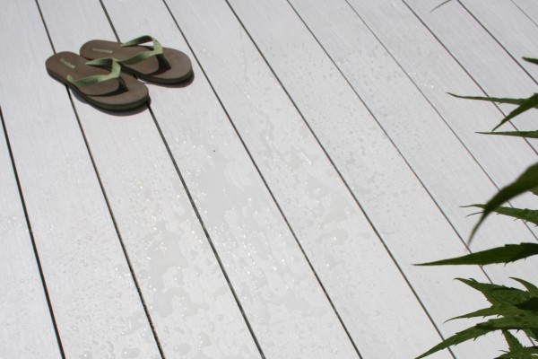 Террасная доска из ДПК Terrapol Практик моноколор Жемчуг (под заказ) купить в Артеме