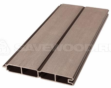 Заборный профиль из ДПК Savewood SW Agger матовый терракот купить в Артеме