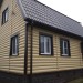Сайдинг "blockhouse" под бревно, Престиж ВН-01, золотистый купить в Артеме