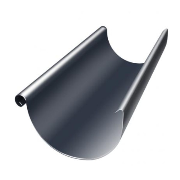 Водосток Grand Line 125x90 – Желоб 3м RAL 7024 купить в Артеме