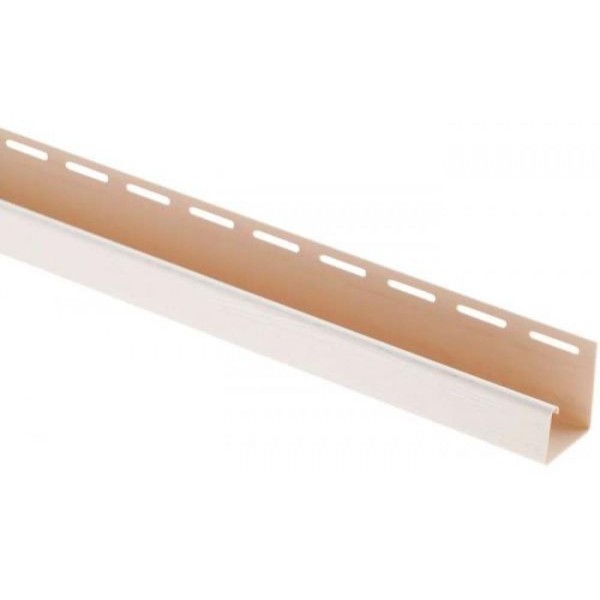 J-профиль Люкс Крашенный, T-15, ВН, Белый купить в Артеме
