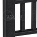 Комплект крышка/юбка для столба SEQUOIA BLACK купить в Артеме
