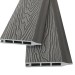 Заборная панель шип-паз EasyDecking Wood-Х 146х20 Серый купить в Артеме