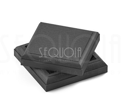 Комплект крышка/юбка для столба SEQUOIA GRAY купить в Артеме