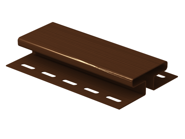 H-планка Ю-пласт Классика коричневая купить в Артеме