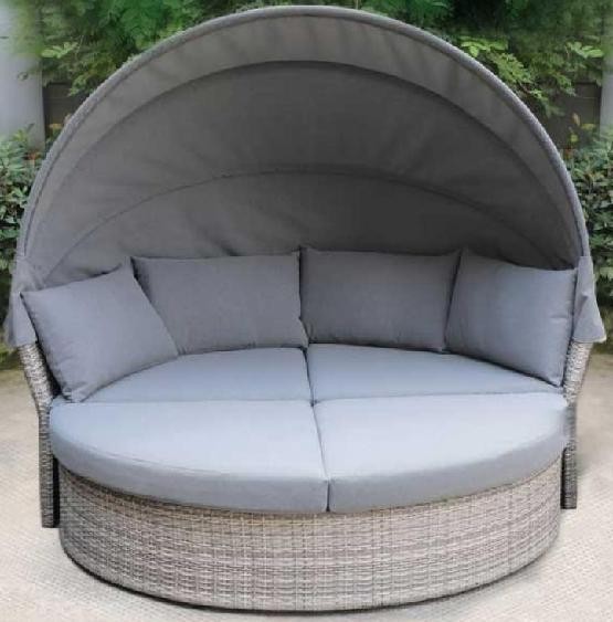 Диван-Трансформер AFINA плетеный из иск. ротанга AFM-325G Grey купить в Артеме
