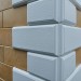 Угол Наружный к Фасадным Термопанелям Доломит Дагестанский Камень 400 мм Белый купить в Артеме