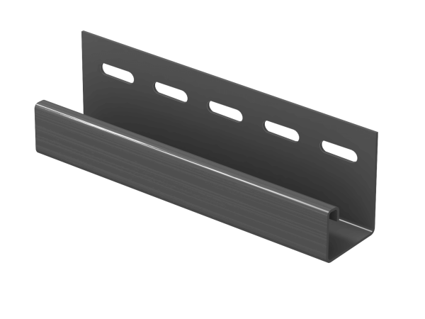J-планка Ю-пласт Классика графитовая купить в Артеме
