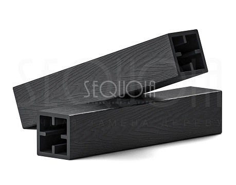 Столб SEQUOIA Evolution 3D WOOD BLACK купить в Артеме