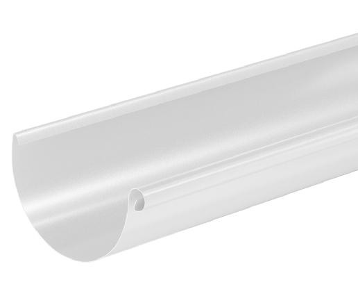 Водосток Aquasistem, система 125x90 - Водосточный желоб 3.00м RAL 9003 Белый купить в Артеме