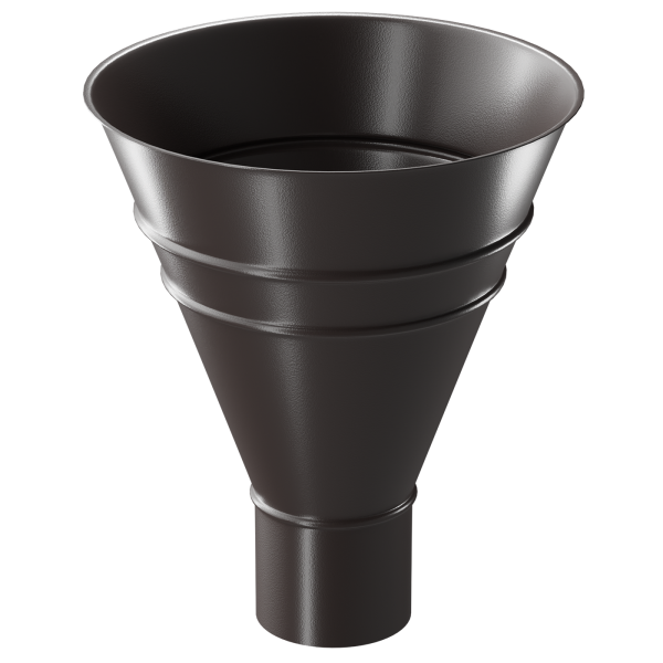 Воронка водосборная Döcke STAL PREMIUM, Шоколад купить в Артеме