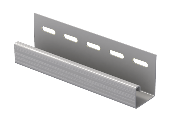 J-планка Ю-пласт Классика серая купить в Артеме