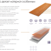 Фибросайдинг DECOVER 3600 x 190 x 8 мм Silver купить в Артеме