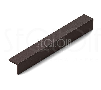 Уголок завершающий террасный SEQUOIA BLACK купить в Артеме