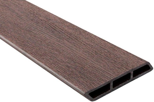 Доска Ромбус 3D ДПК Outdoor STORM BROWN коричневая микс купить в Артеме