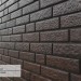 Фасадная панель Ю-Пласт Стоун Хаус Кирпич Коричневый купить в Артеме
