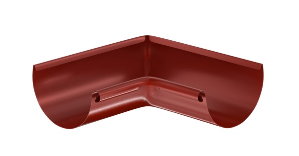 Водосток Aquasistem, система 125x90 - Угол желоба, внутренний 90° RR 29 Бургундский купить в Артеме