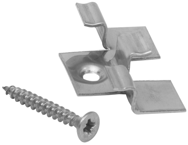 Клипса с саморезом,Grinder бесшовный монтаж 2 mm купить в Артеме