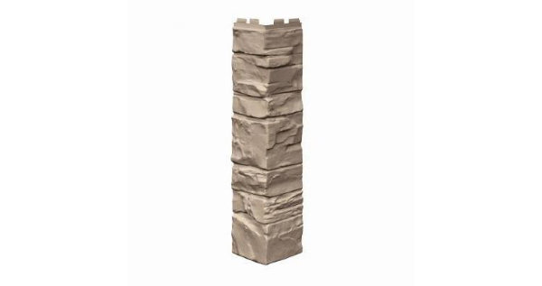 Угол наружный VOX Solid Stone Lazio камень светлая глина купить в Артеме