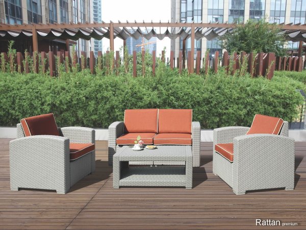 Уличные диваны и кресла коллекции Rattan Premium 4 купить в Артеме