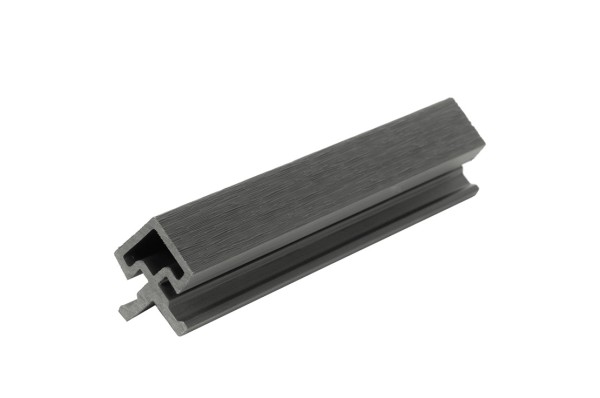 Угол внешний для фасадной панели co-extrusion, grey dark купить в Артеме