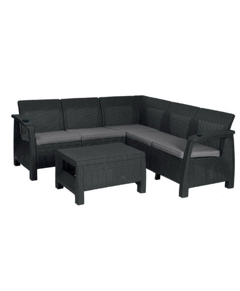 Угловой диван  Yalta Corner Set (столик в комплект не входит) купить в Артеме