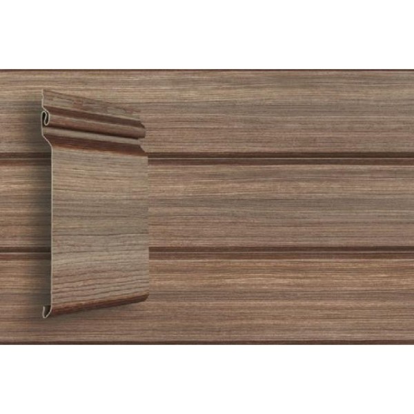 Виниловый сайдинг Grand Line Natural-Брус Tundra - Кедр купить в Артеме