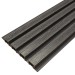 Фасадная доска из ДПК Faynag Wood Рейка Мокрый Асфальт купить в Артеме