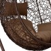 Кресло Подвесное из искусственного ротанга AFM-168A-L Brown купить в Артеме