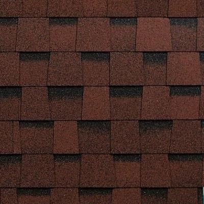Двухслойная ламинированная черепица Shinglas, серия Фазенда – Красный купить в Артеме