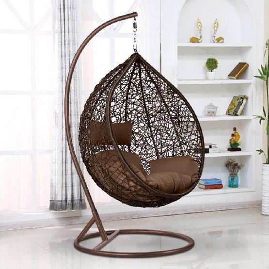 Кресло Подвесное из искусственного ротанга AFM-168A-XL Brown купить в Артеме