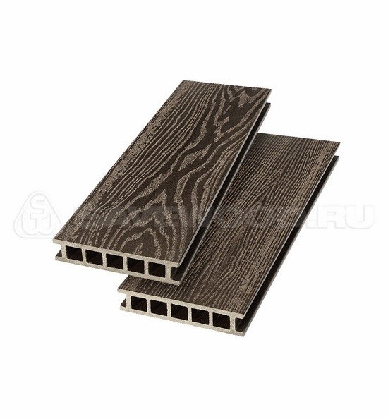Террасная доска из ДПК SW-Fagus «SaveWood» темно-коричневый купить в Артеме