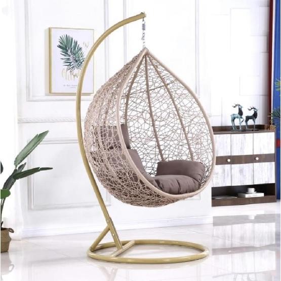 Кресло Подвесное из искусственного ротанга AFM-169A-XLB Beige купить в Артеме