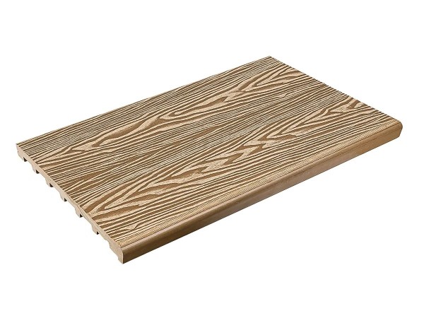 Ступень полнотелая из ДПК Deckart Step 3D Орех купить в Артеме