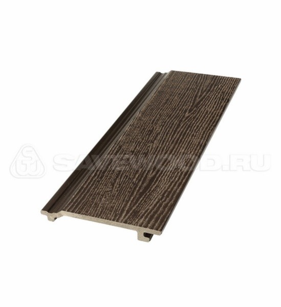 Сайдинг из дпк savewood sw-sorbus радиальный распил темно-коричневый купить в Артеме