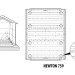 Сарай пластиковый Newton 759 купить в Артеме