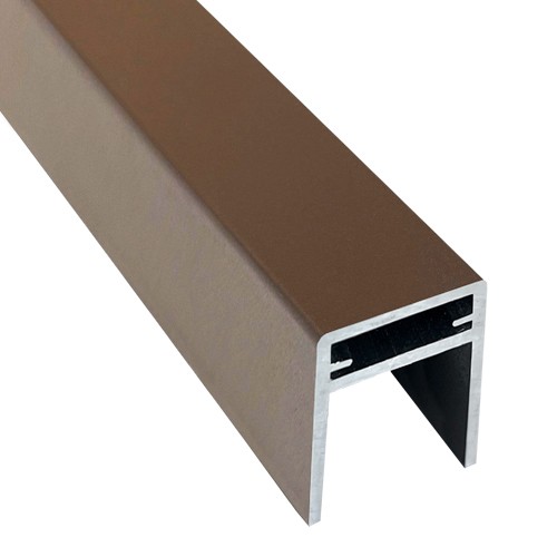 П-профиль Алюминиевый EasyDecking 35x25 Венге купить в Артеме