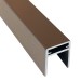 П-профиль Алюминиевый EasyDecking 35x25 Венге купить в Артеме