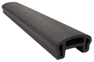 Перила вехнее фигурное Woodvex Select Графит купить в Артеме