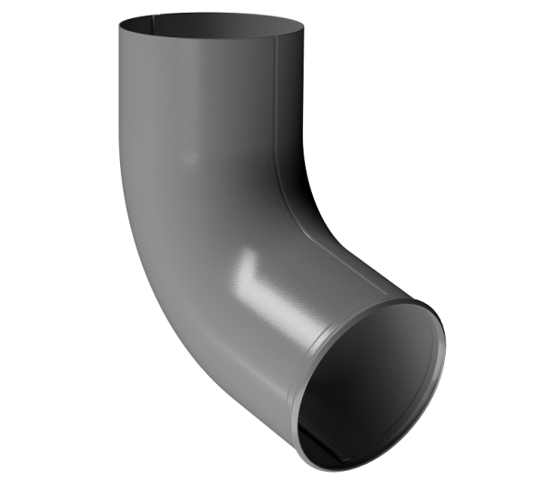 Отвод трубы D90 Döcke STAL PREMIUM Графит, (RAL 7024) купить в Артеме