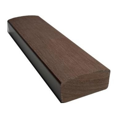 Лавочный брус Ecodecking Некст полнотелый брашированный 70х35 шоколад купить в Артеме