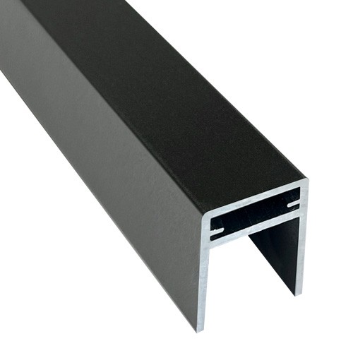 П-профиль Алюминиевый EasyDecking 35x25 Черное дерево купить в Артеме