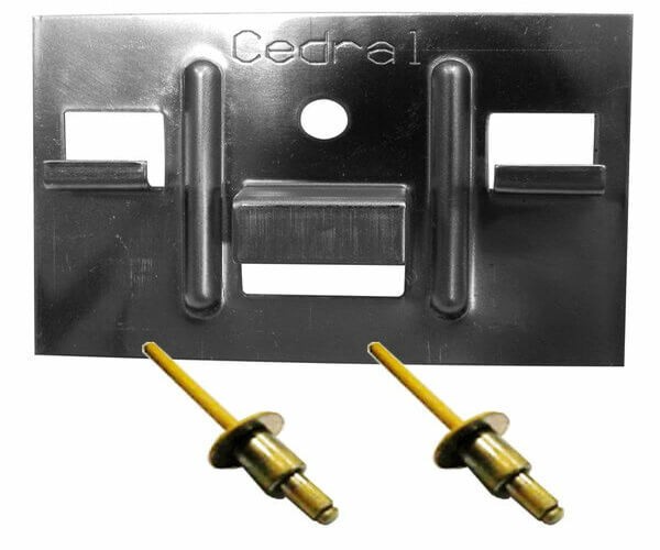 КЛЯММЕР + ЗАКЛЁПКА ДЛЯ CEDRAL CLICK 250 ШТ купить в Артеме