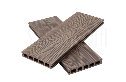 Доска террасная ДПК 3D SEQUOIA DUAL WOOD BROWN купить в Артеме
