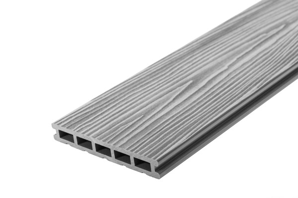 Террасная доска из ДПК RusDecking Unodeck Mogano - Серый купить в Артеме