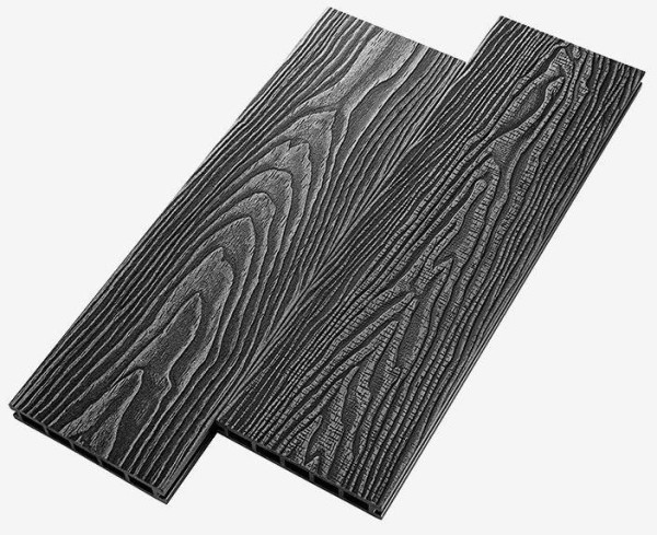 Террасная доска из ДПК RusDecking Unodeck Vintage - Графит купить в Артеме