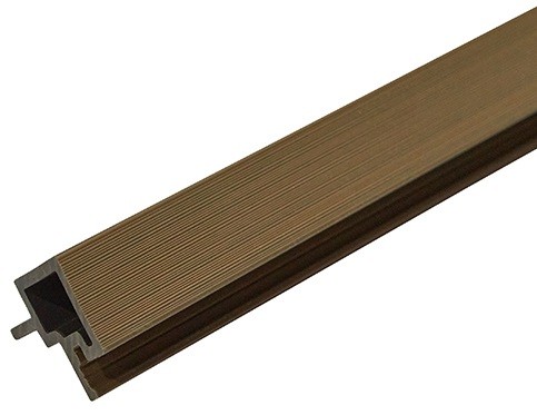 Угловой профиль CM Wall 3000х56х49мм цвет teak (тик) купить в Артеме