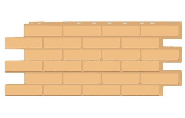 Фасадная панель T-Siding Кирпич Модерн Эко Крем купить в Артеме