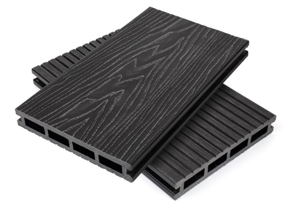 Террасная доская ДПК NanoWood Nature 3D пустотелая Графит купить в Артеме