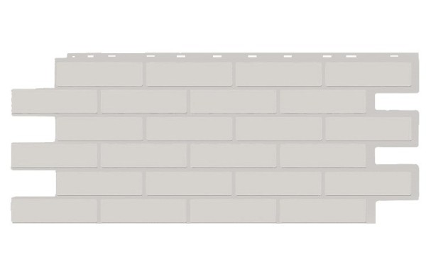 Фасадная панель T-Siding Кирпич Модерн Эко Уайт купить в Артеме